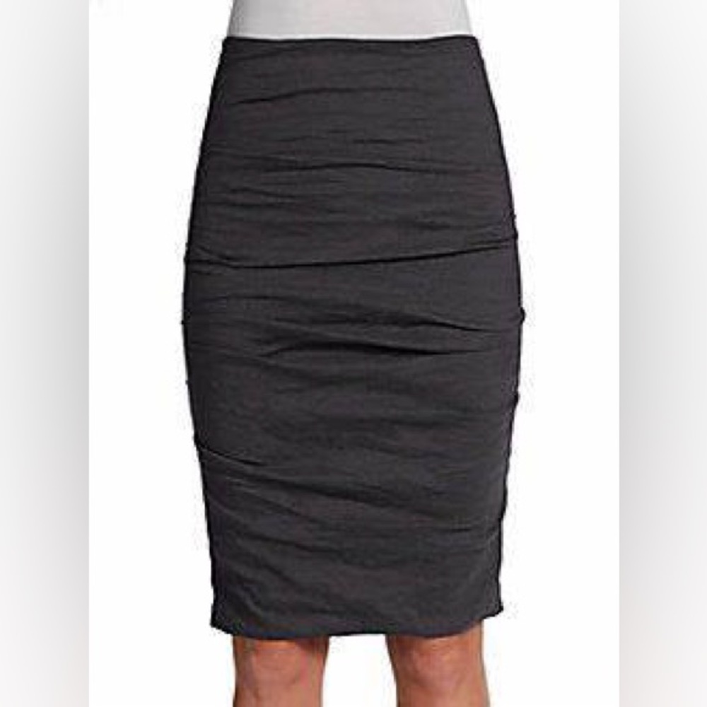 Nicole Miller Artelier Rouching Pencil Skirt Sz 6